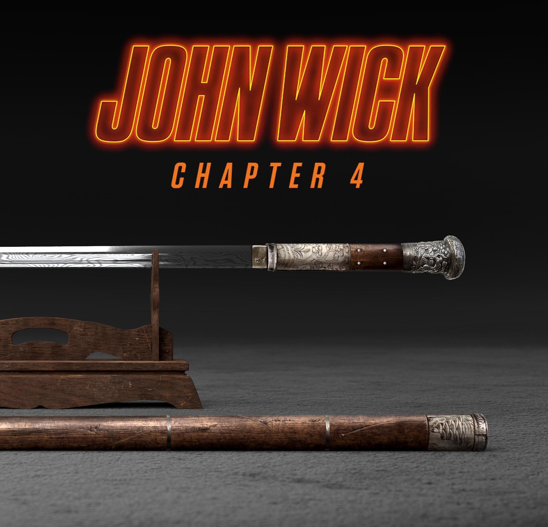 ArtStation - John Wick Chapter 4 - Cain's Cane