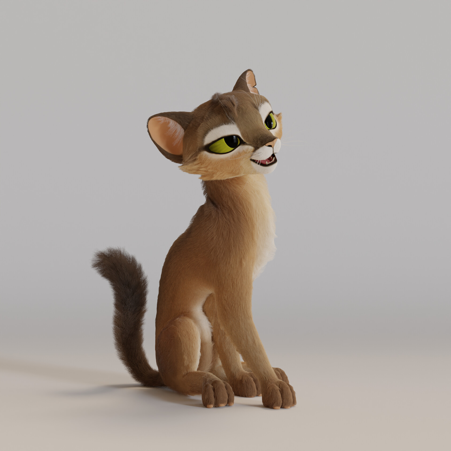 ArtStation - Sandpaw 2.0 | Warrior Cats 3D fanart