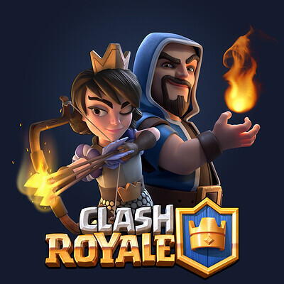 ArtStation - Clash Royale - Princess