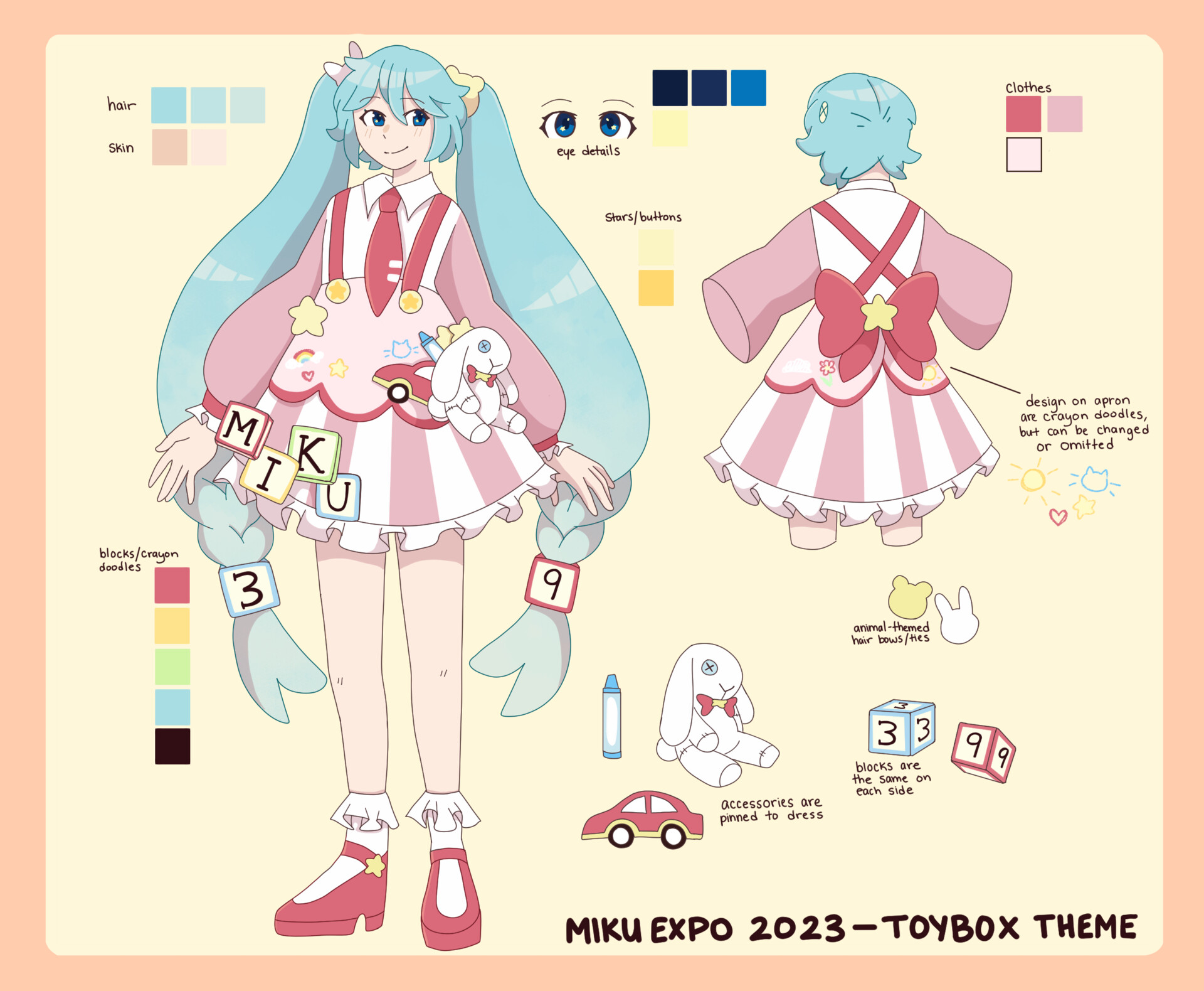 ArtStation Hatsune Miku Design Concept Toybox