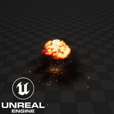 ArtStation - VFX - Explosion Practice