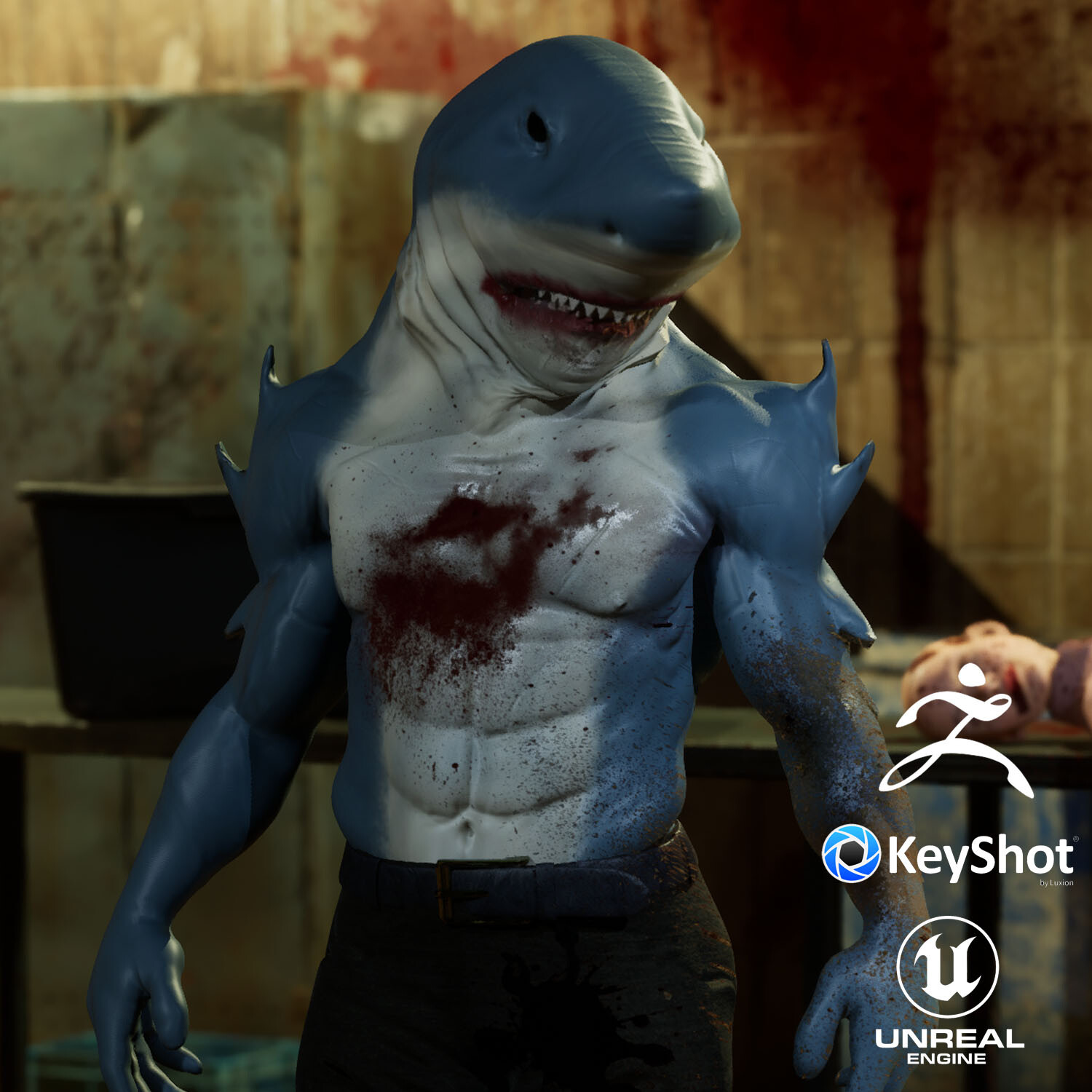 ArtStation - Shark Guy!