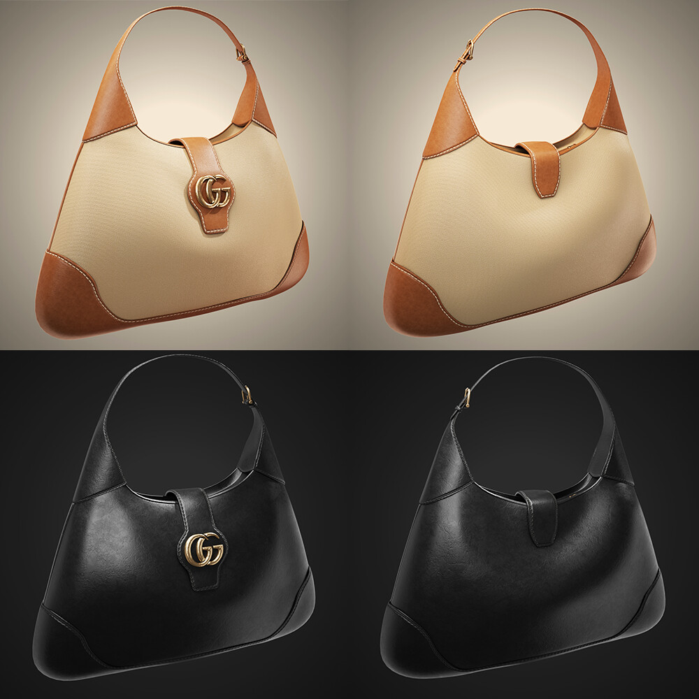 Gucci Jackie 1961 small hobo bag 3D model