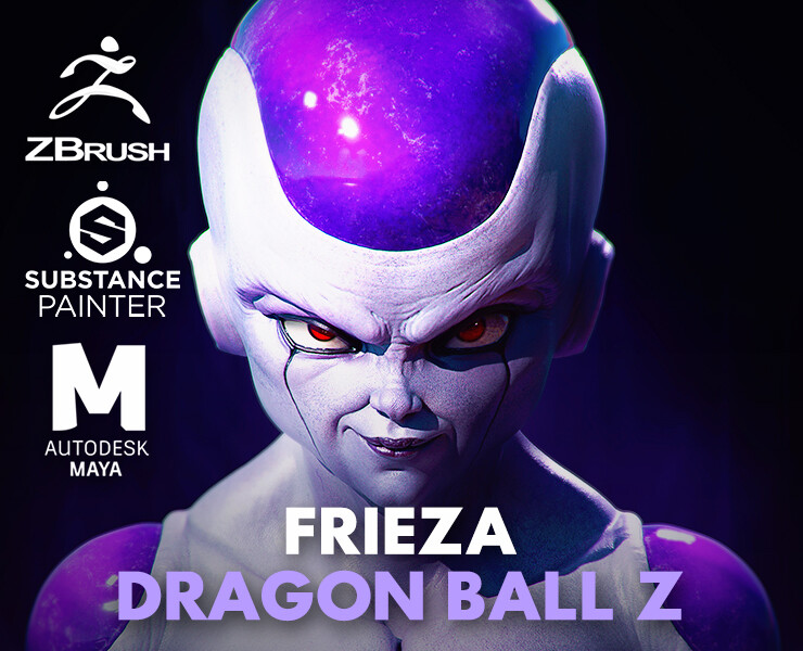 ArtStation - FanArt Freeza DBZ