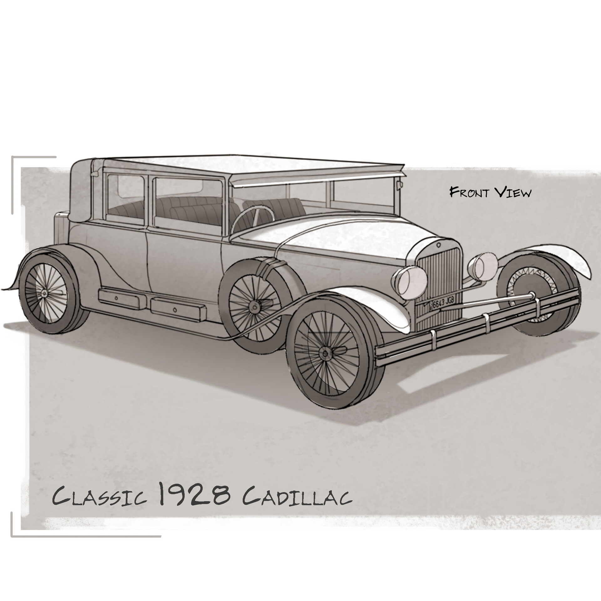 ArtStation Classic cars