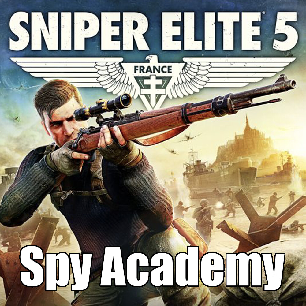 ArtStation - Sniper Elite 5 - Spy Academy