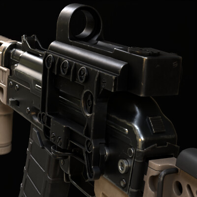 ArtStation - AKS-74UN Zenitco