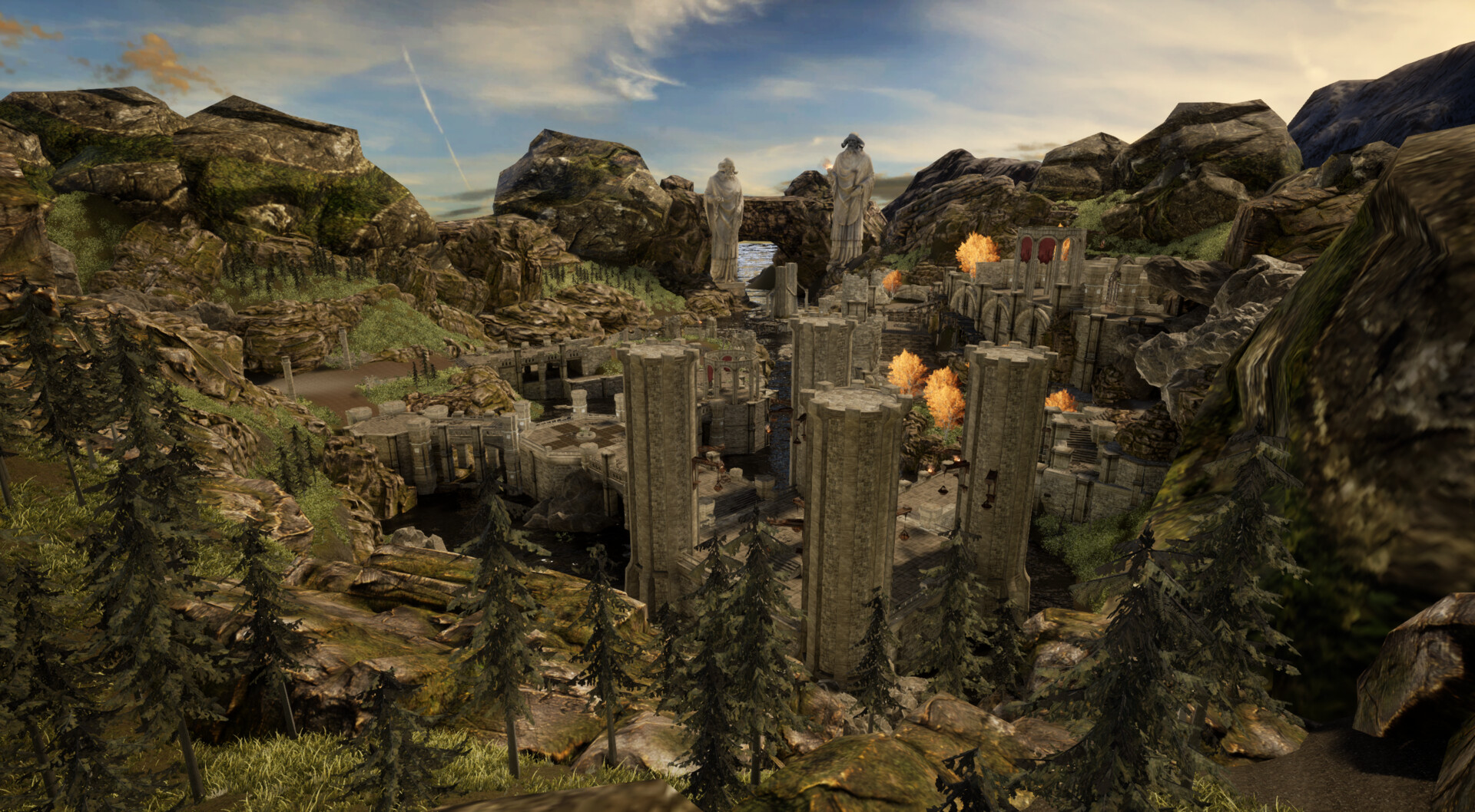 ArtStation Forbidden Foray UE4 Infinity Blade Grass Lands