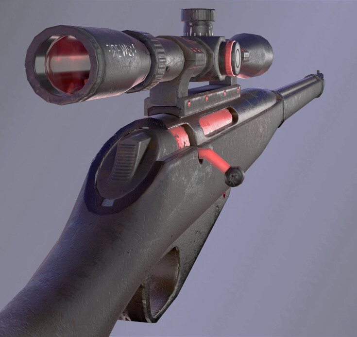 ArtStation - Mosin-Nagant 1891, Moder Style