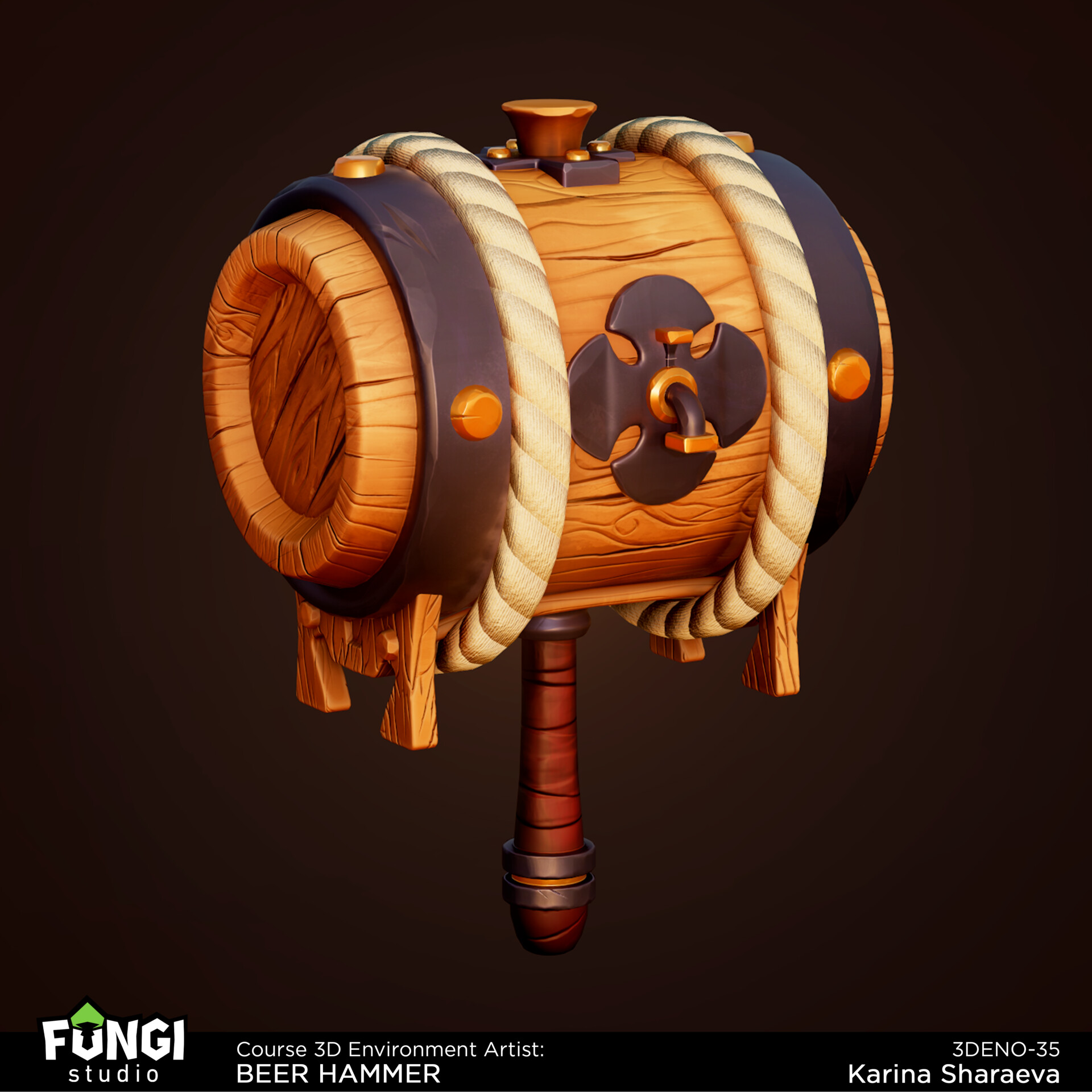 ArtStation Beer Hammer