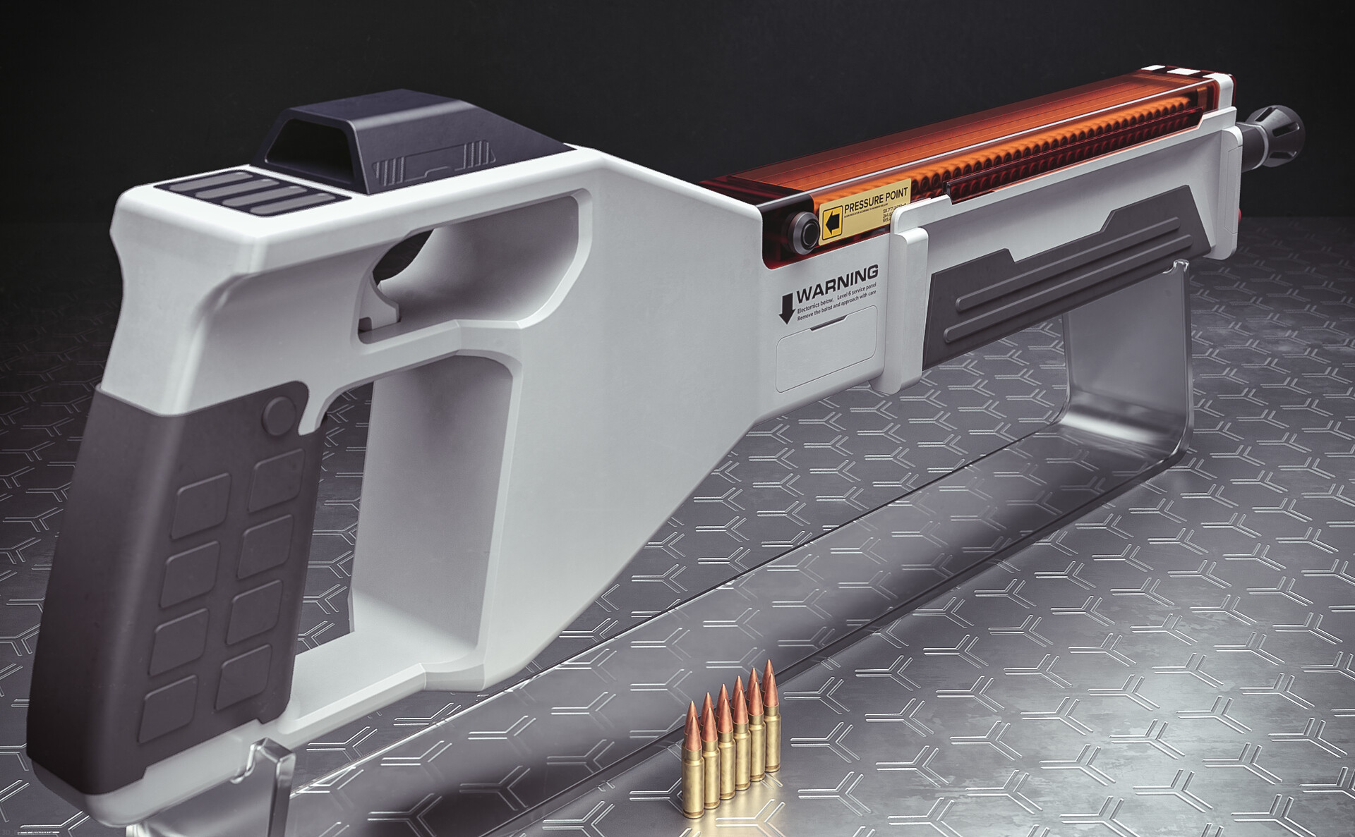 ArtStation - Arrange the P90 prototype