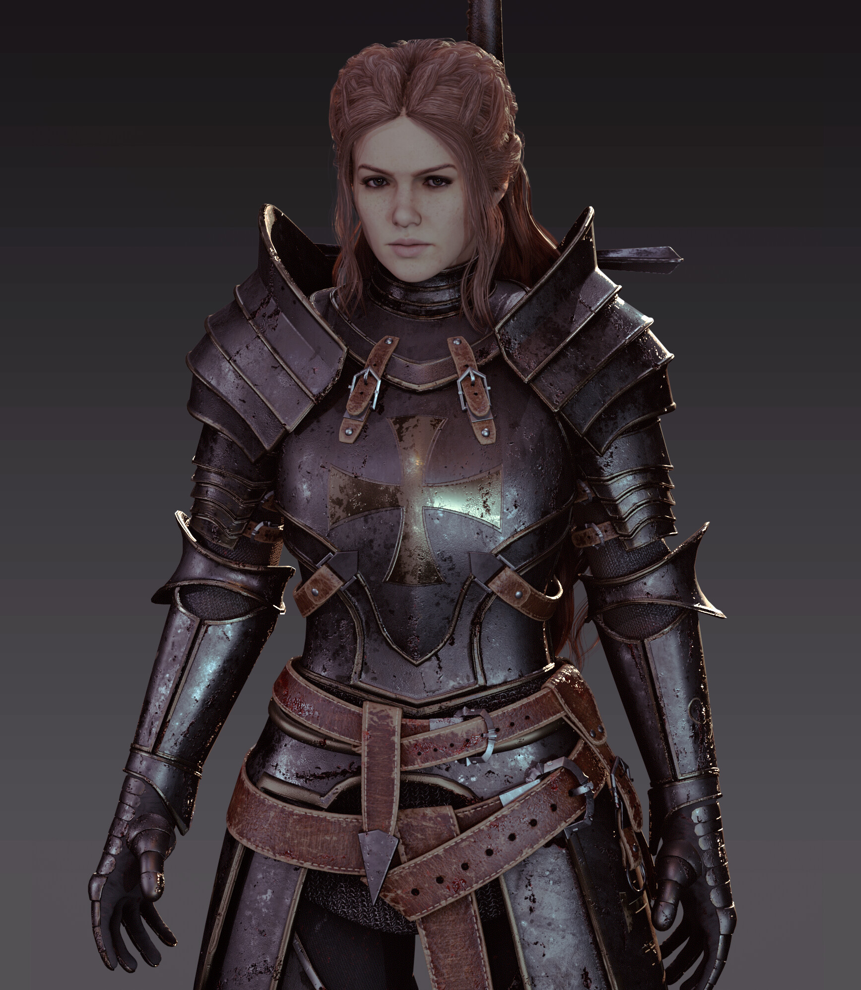 ArtStation - Teutonic Knight - Eva