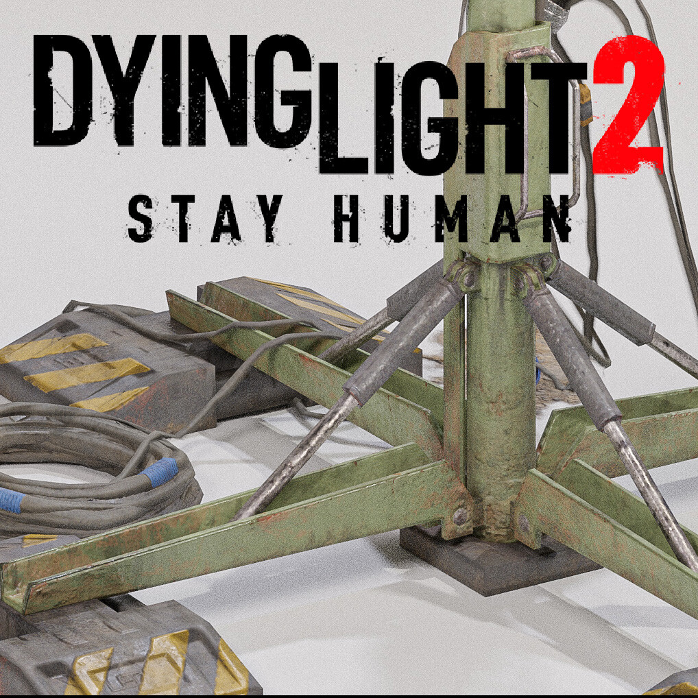 ArtStation - Dying Light 2 - Military Floodlight