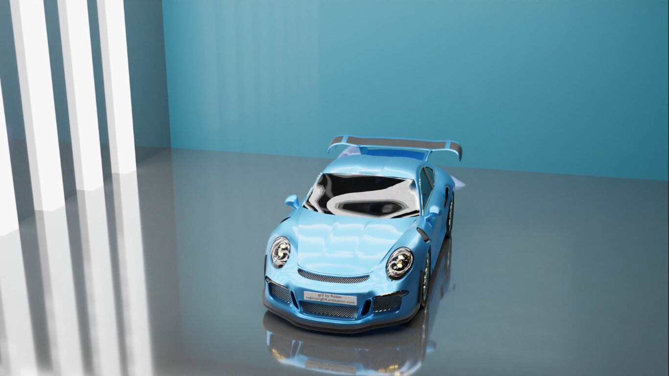 ArtStation - Porsche car Animation| clothe simulation | GT3| 991 ...