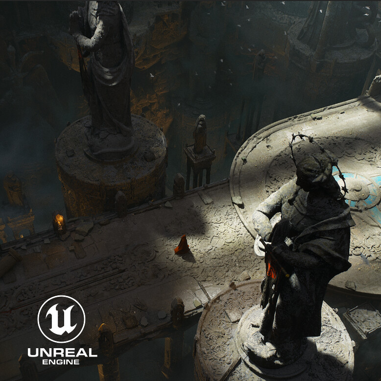 ArtStation - UE5 Original Concept Scene : Judge