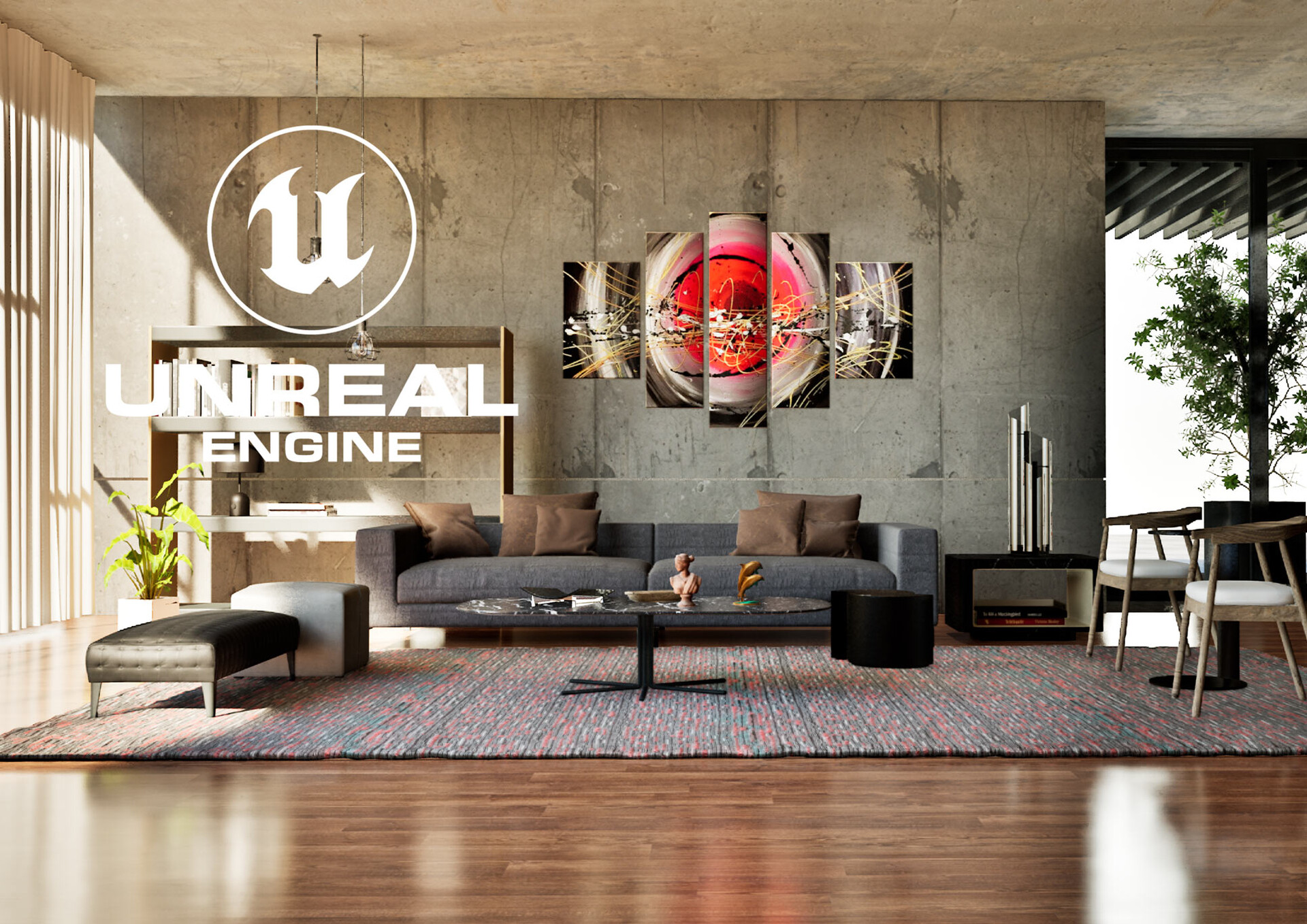 ArtStation - INTERIOR RENDER UNREAL ENGINE 5 BY Oscar creativo
