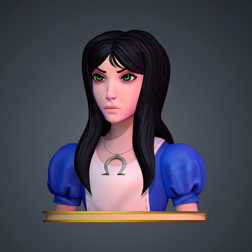 Artstation Alice Madness Returns 3d Model 