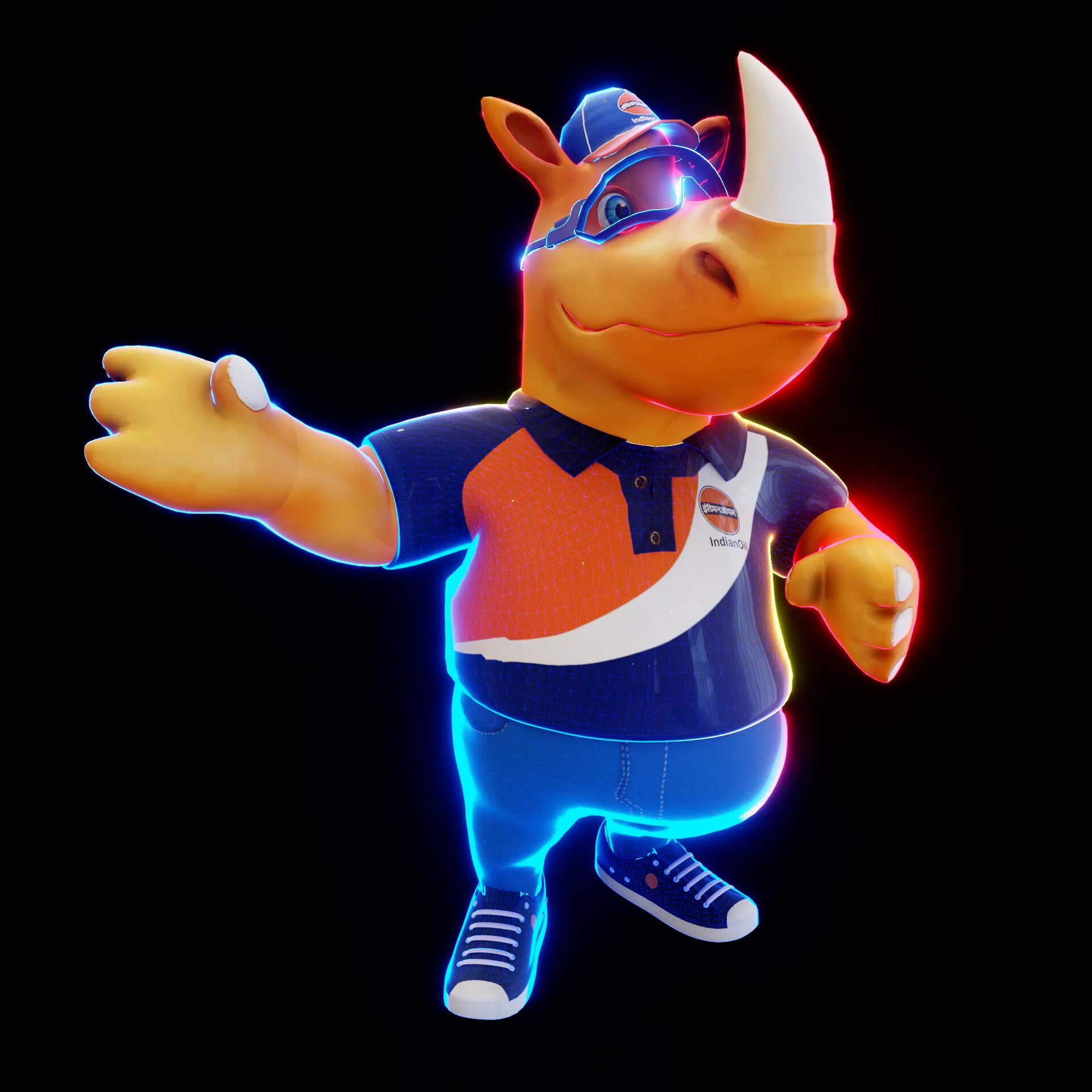 ArtStation - RhinoWalk HoloFan