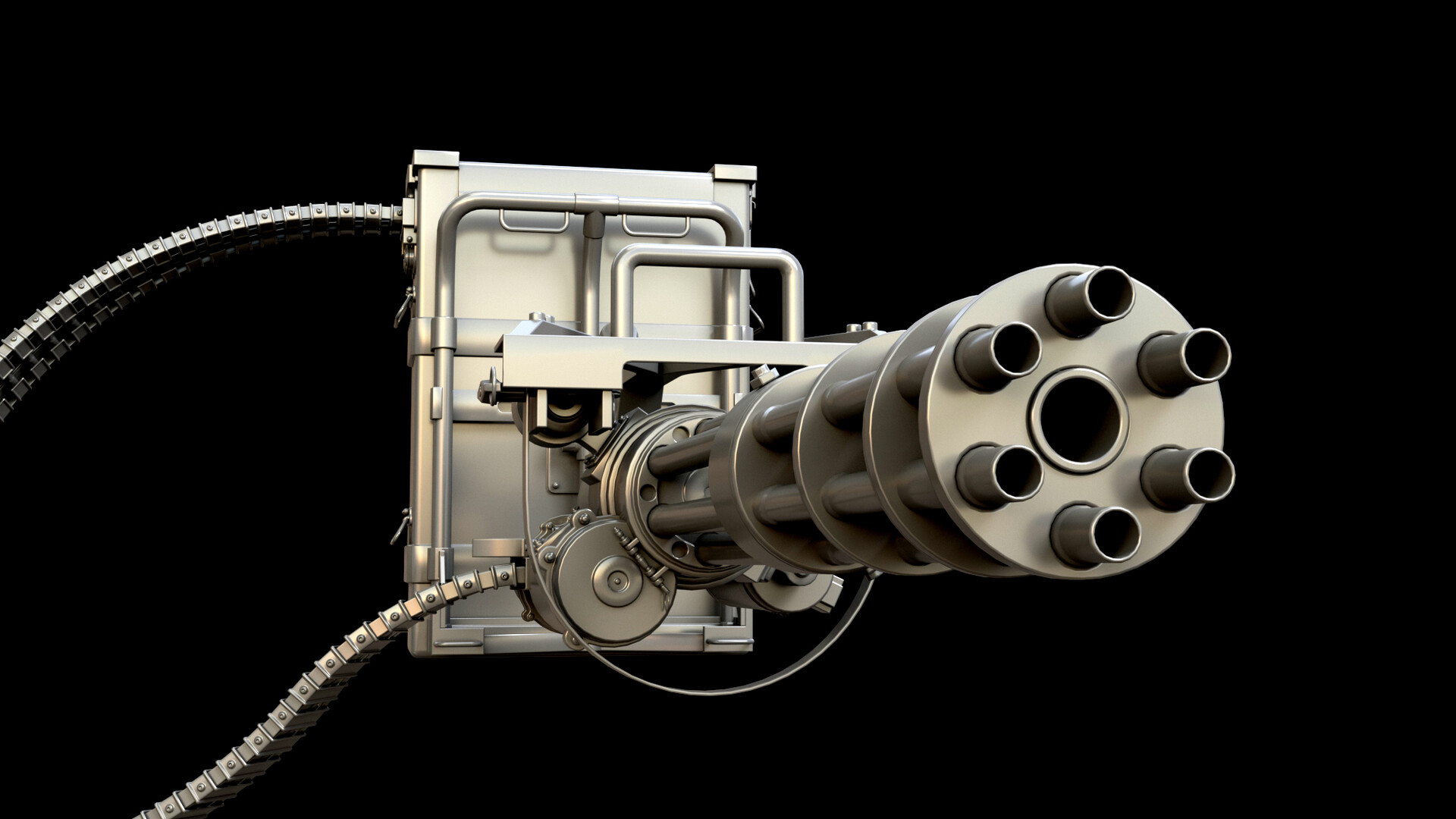 ArtStation - M134 Mini Gun