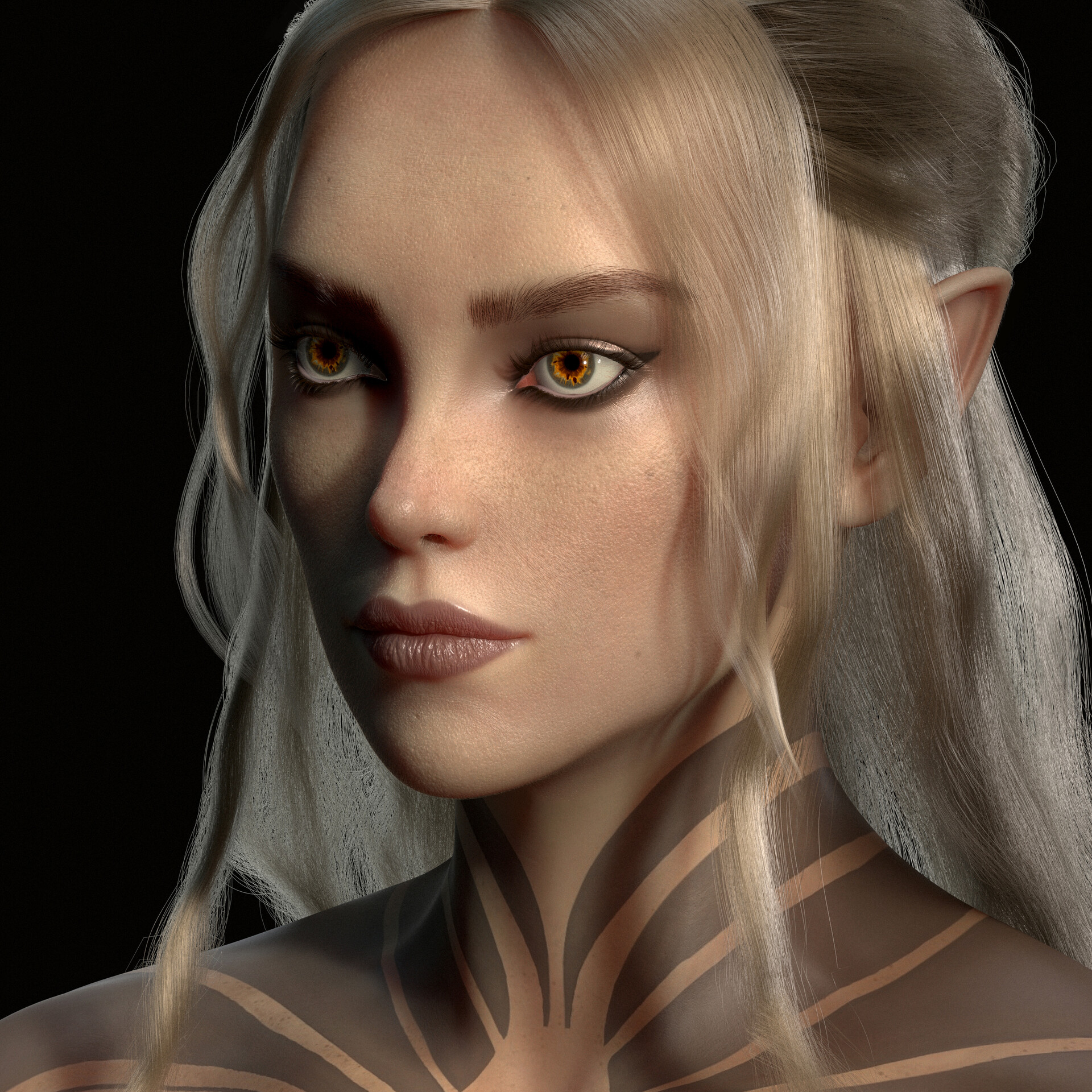 ArtStation - Character Portrait - Runa