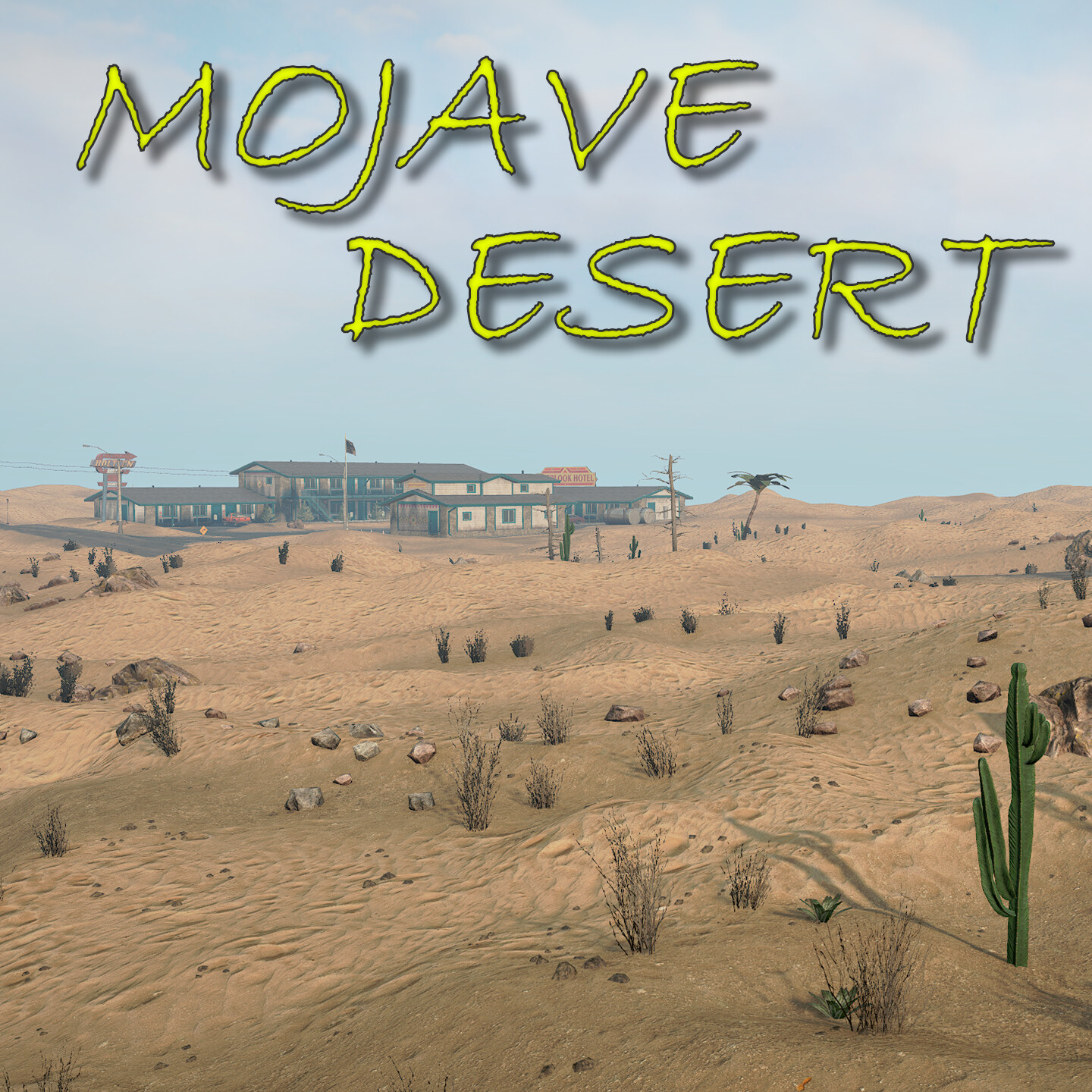 ArtStation - SnowRunner Level Design: Mojave Desert Map