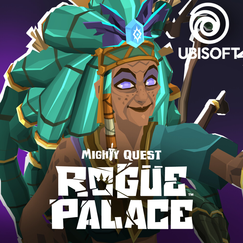 Artstation mighty quest rogue palace oracle