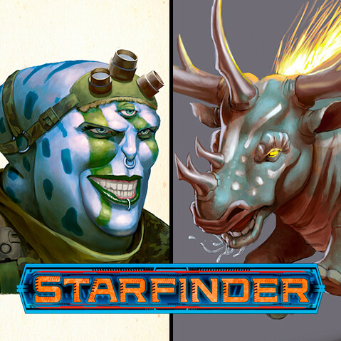 ArtStation - STARFINDER - Creatures Compilation