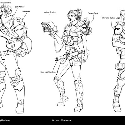 ArtStation - Halo Marines