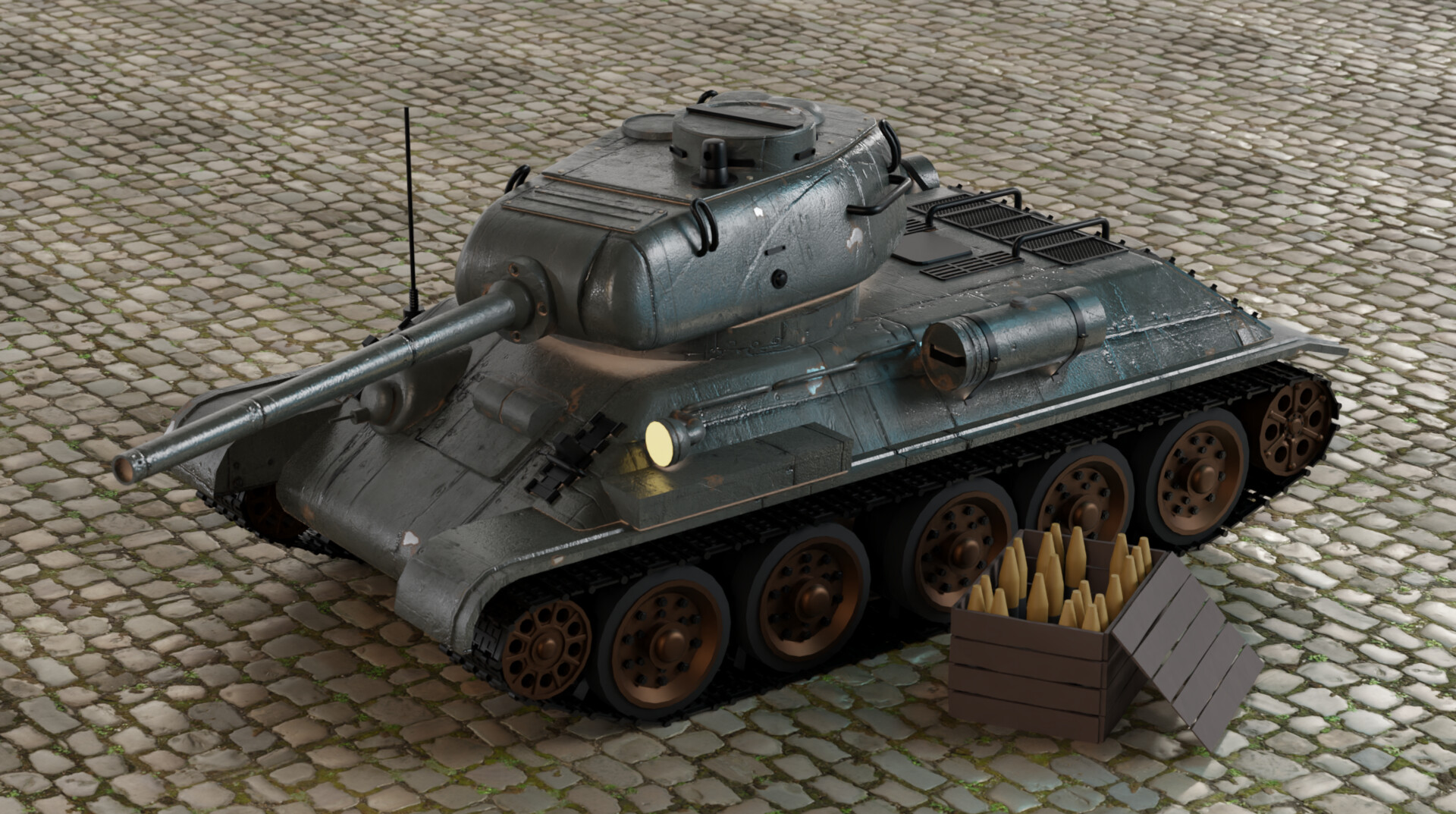 ArtStation - Игровой танк
