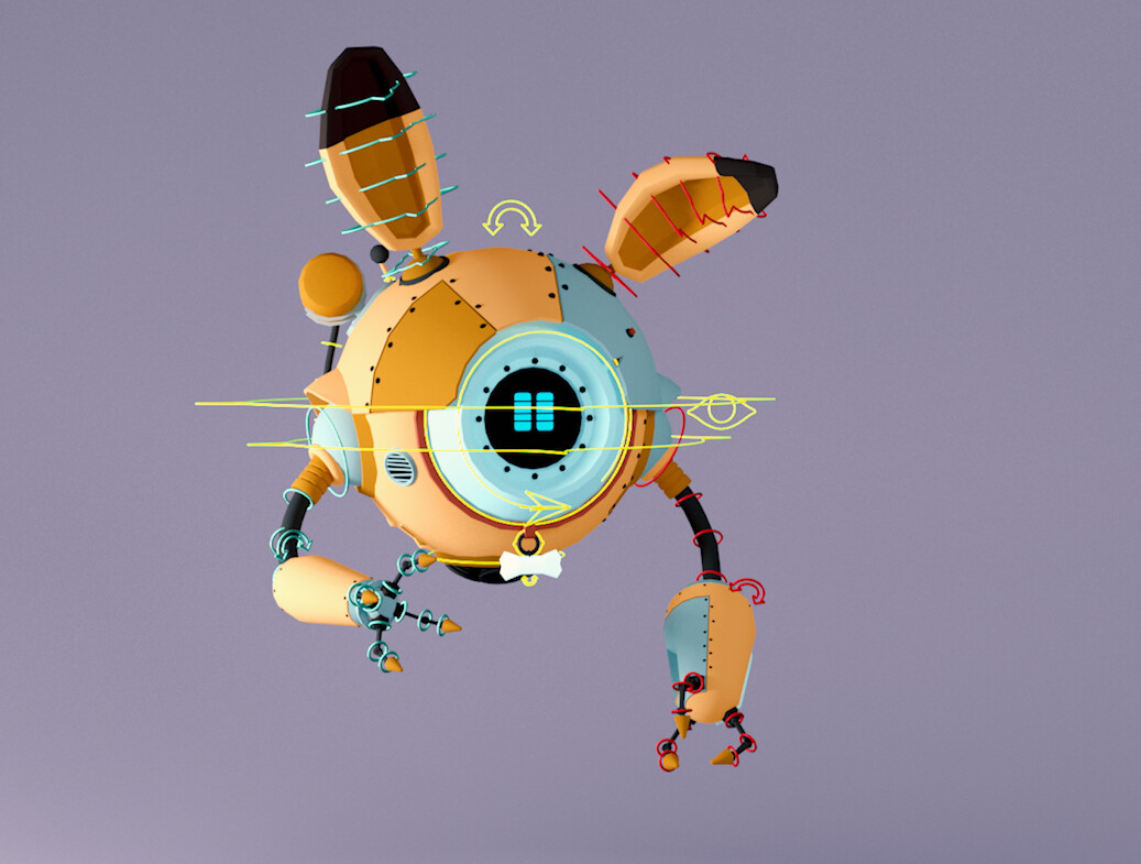 ArtStation - Prop Rig - Drone