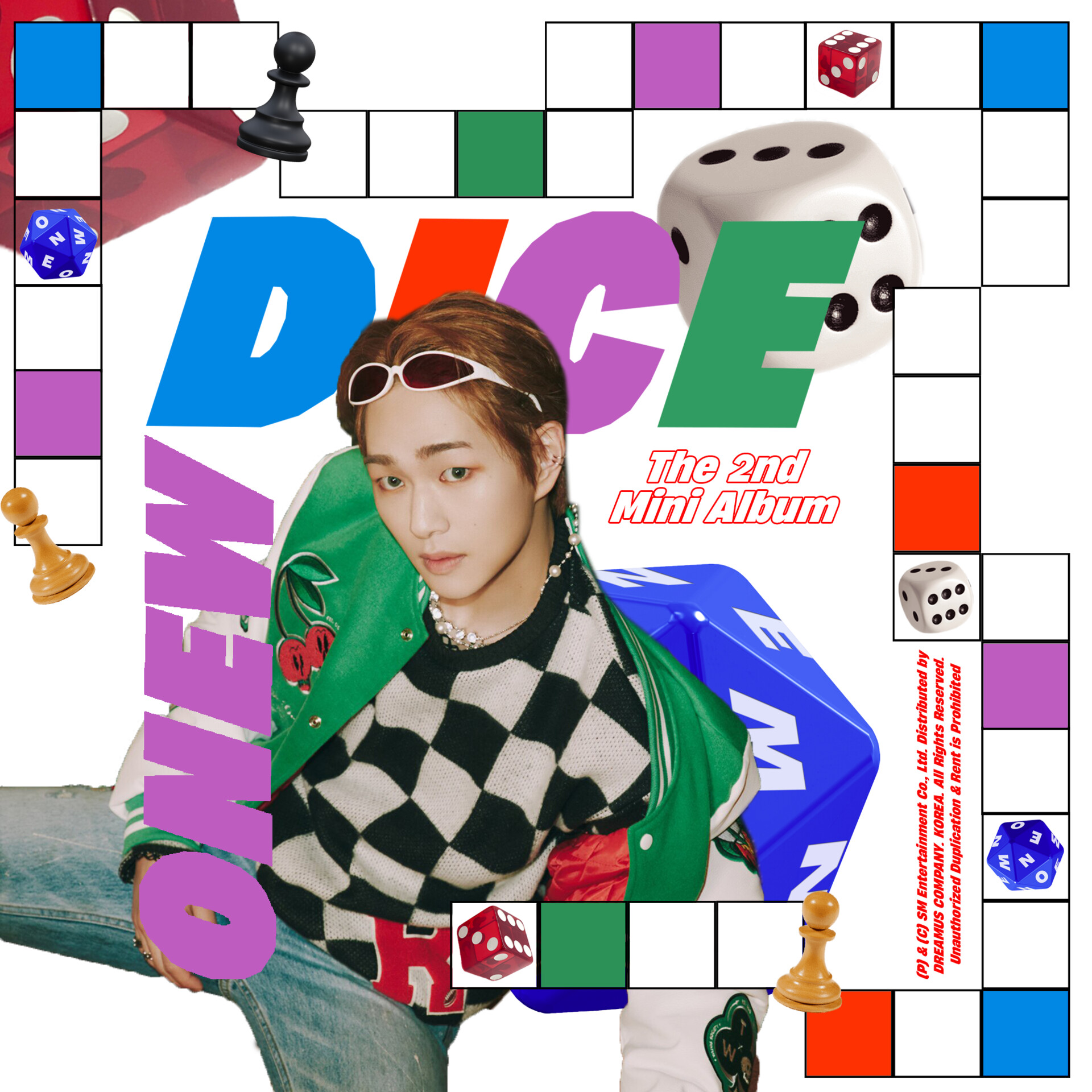 ArtStation Onew Dice (Album Redesign)