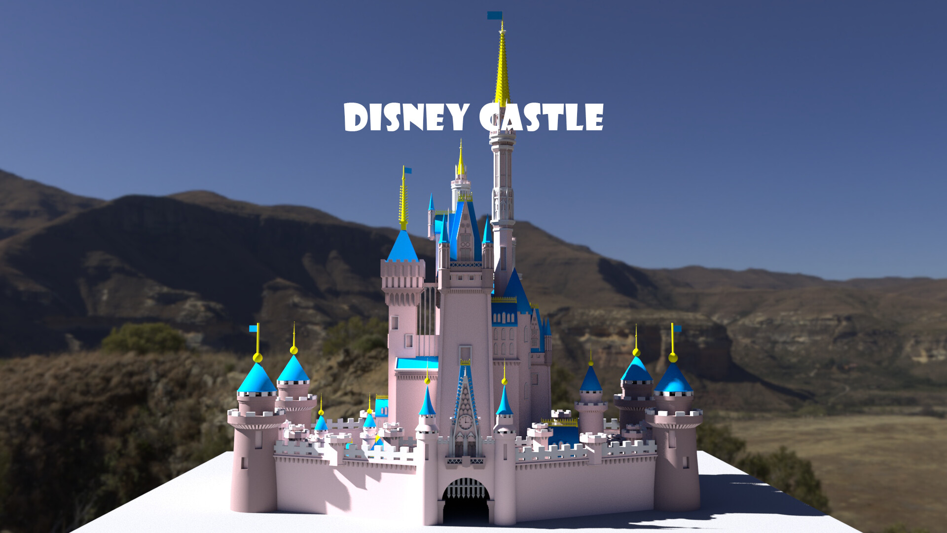 Disney Logo In Roblox (3D) 