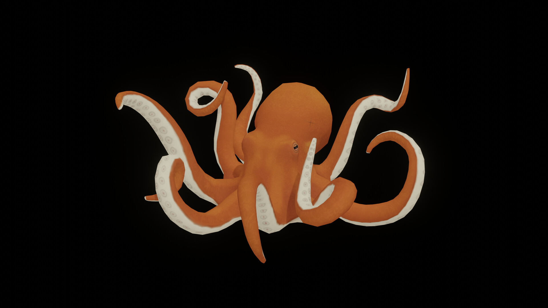 ArtStation - 3D Octopus Handpainted Stylised