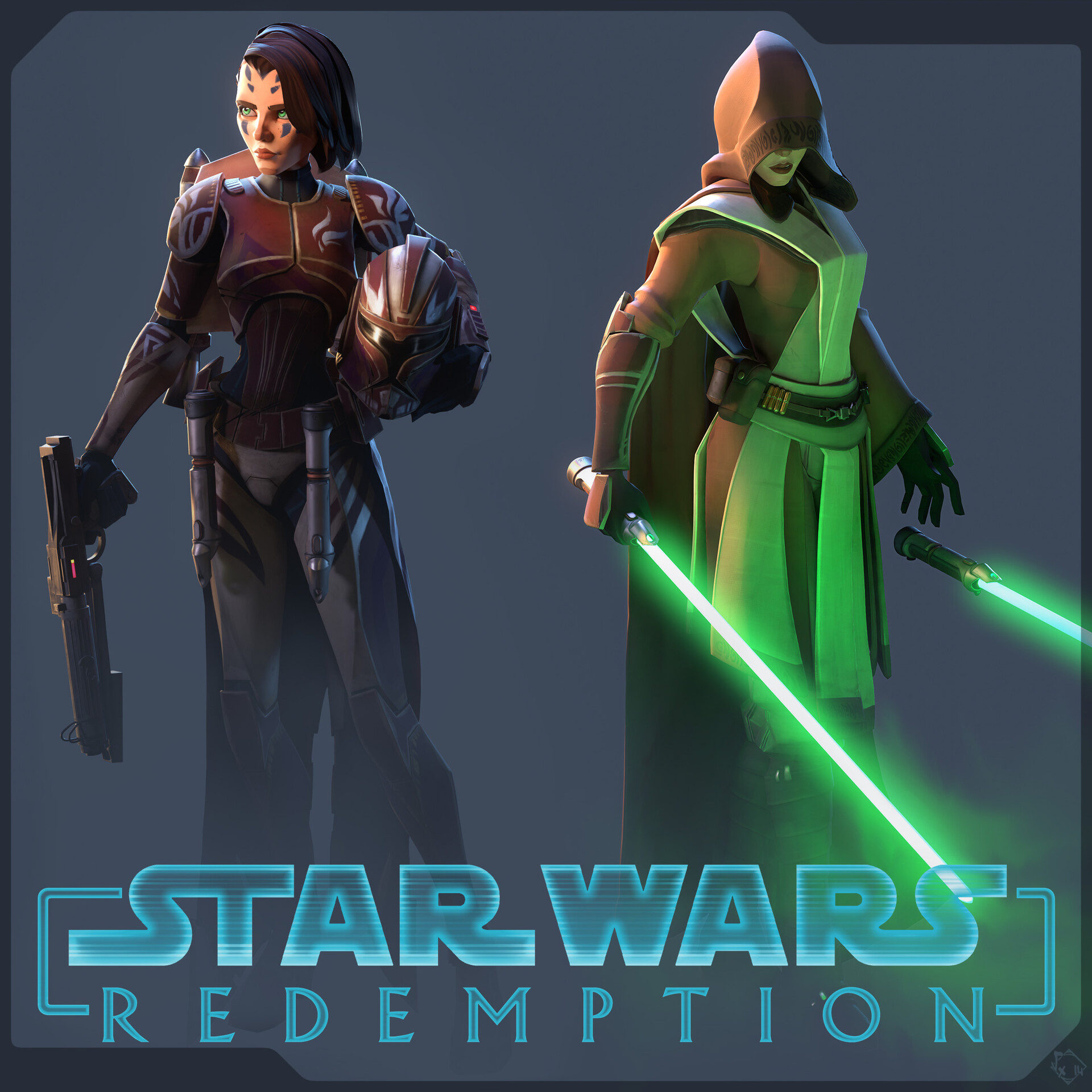 ArtStation - 100 Star Wars Female Jedi Character