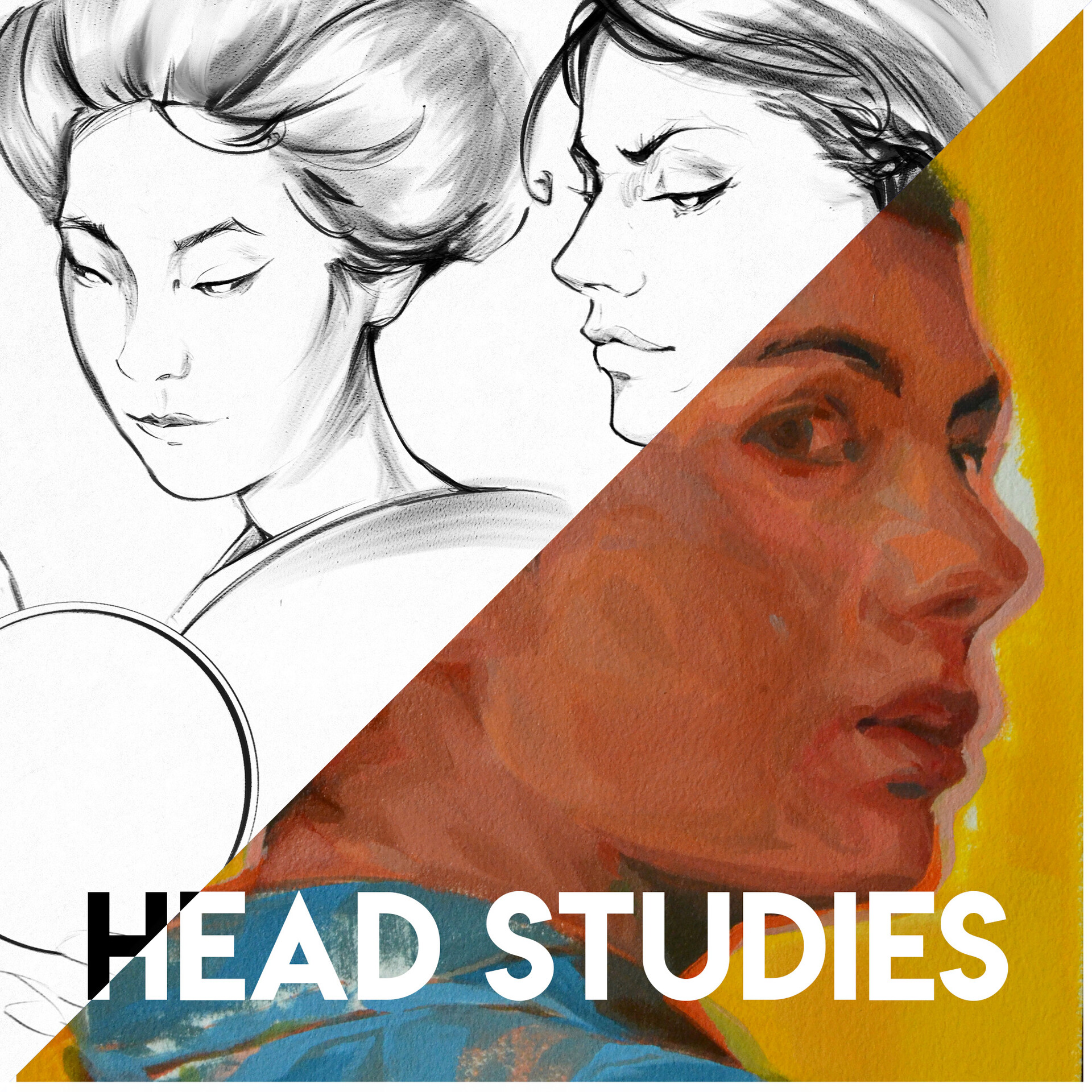 ArtStation - Head Studies