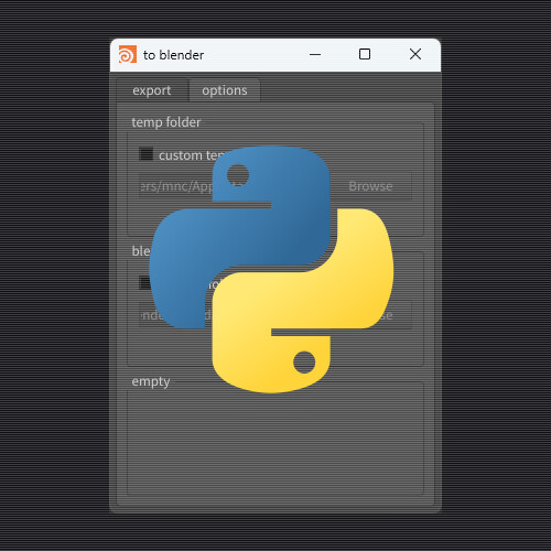 ArtStation - Python: Houdini to Blender
