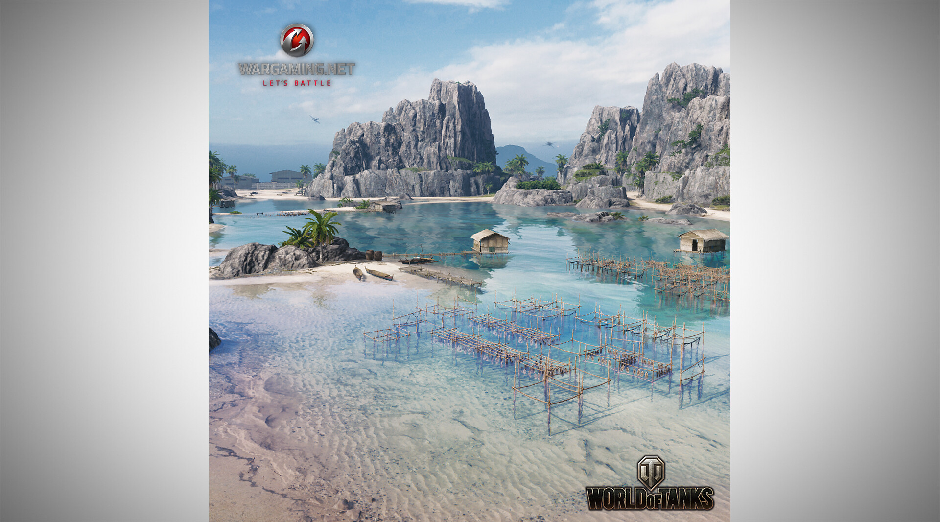 ArtStation OYSTER BAY MAP FOR WORLD OF TANKS PC