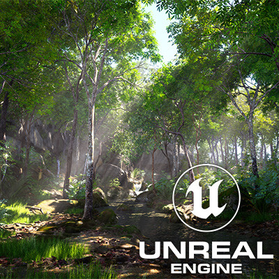 ArtStation - Forest Stream | Unreal Engine