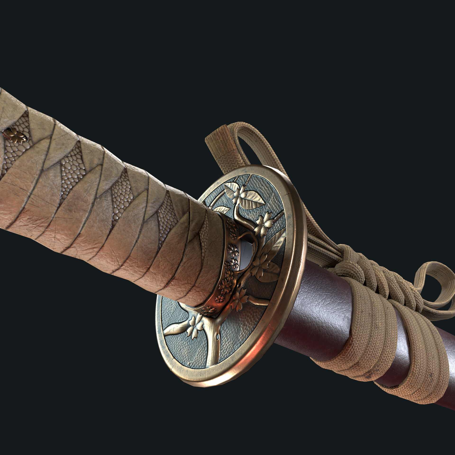 Artstation - Japnese Game Ready Katana