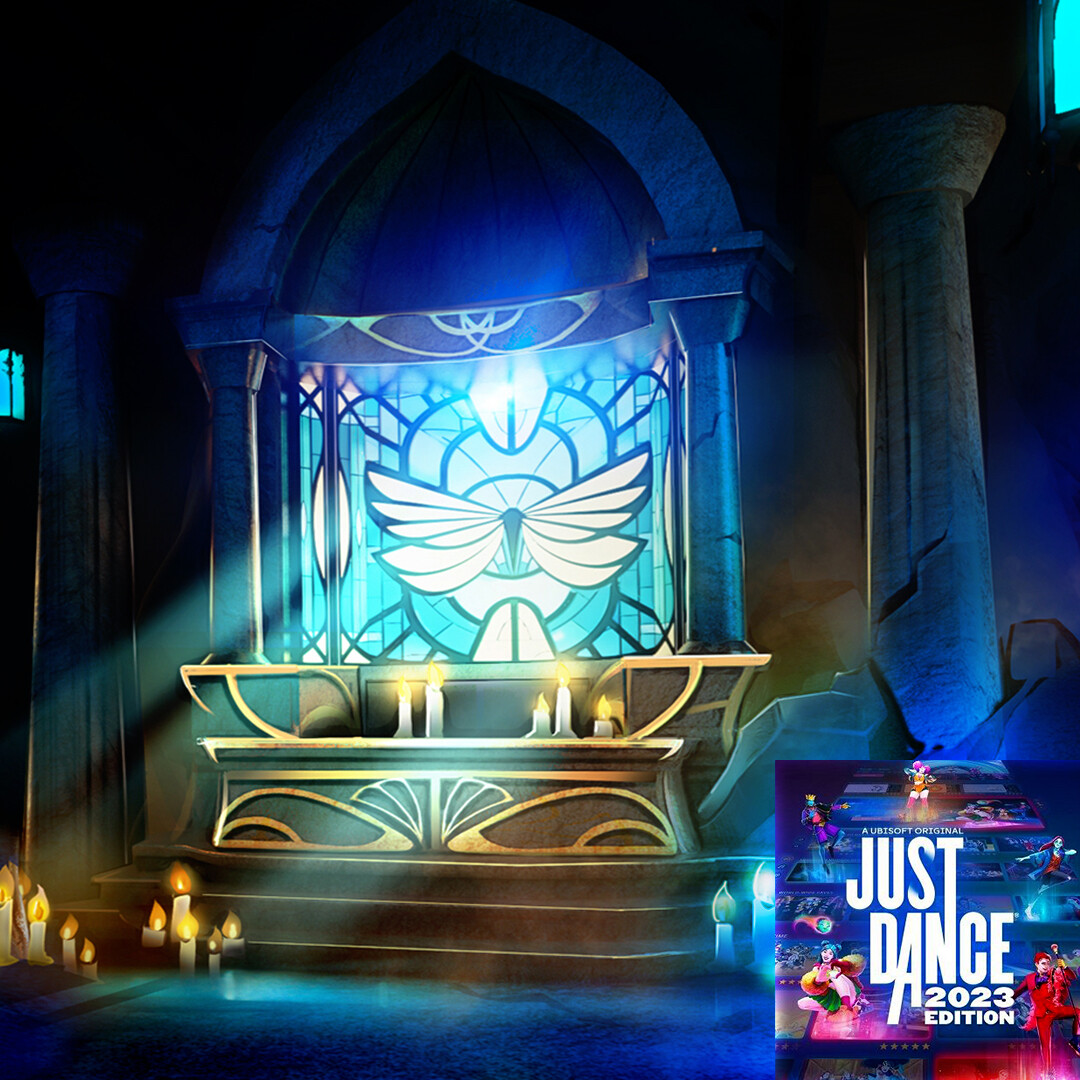 ArtStation - JUST DANCE 2023 - Mothigan Crypt - Background concept