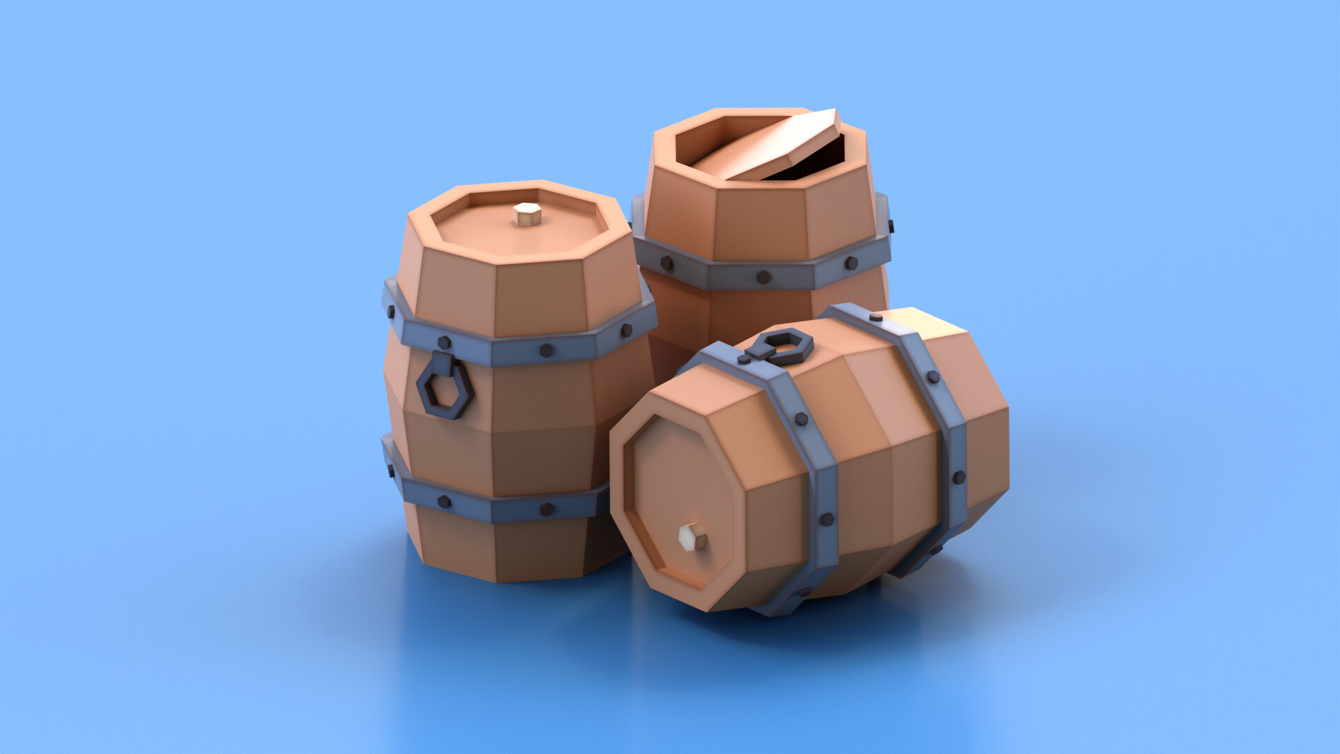 ArtStation - 3D Low Poly Objects