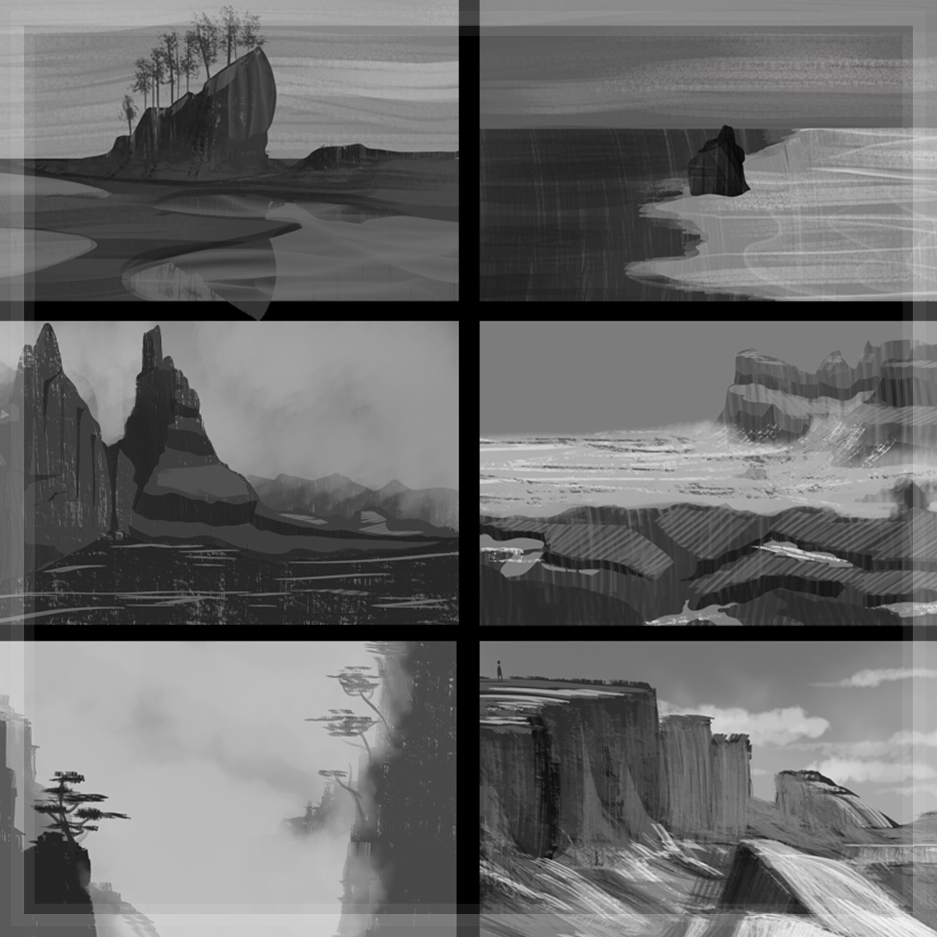 ArtStation - Environment Sketches