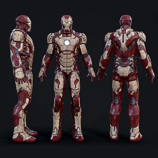 ArtStation - Iron Man Suit