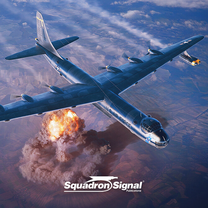 ArtStation - B-36 Peacemaker - Squadron Signal Illustrations