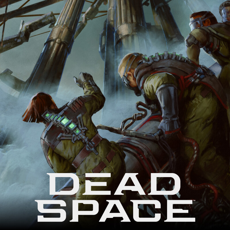 ArtStation - Illustration for Dead Space