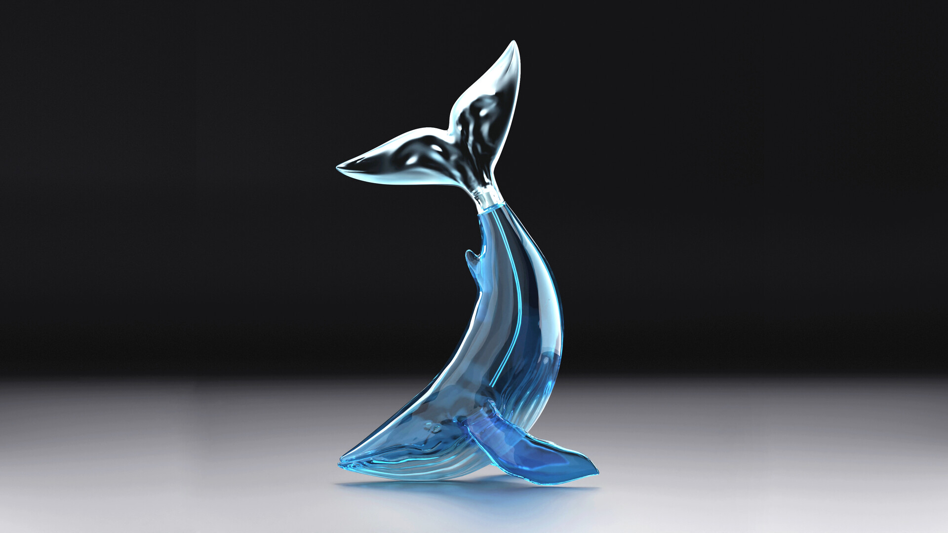 ArtStation Whale Perfume Bottle