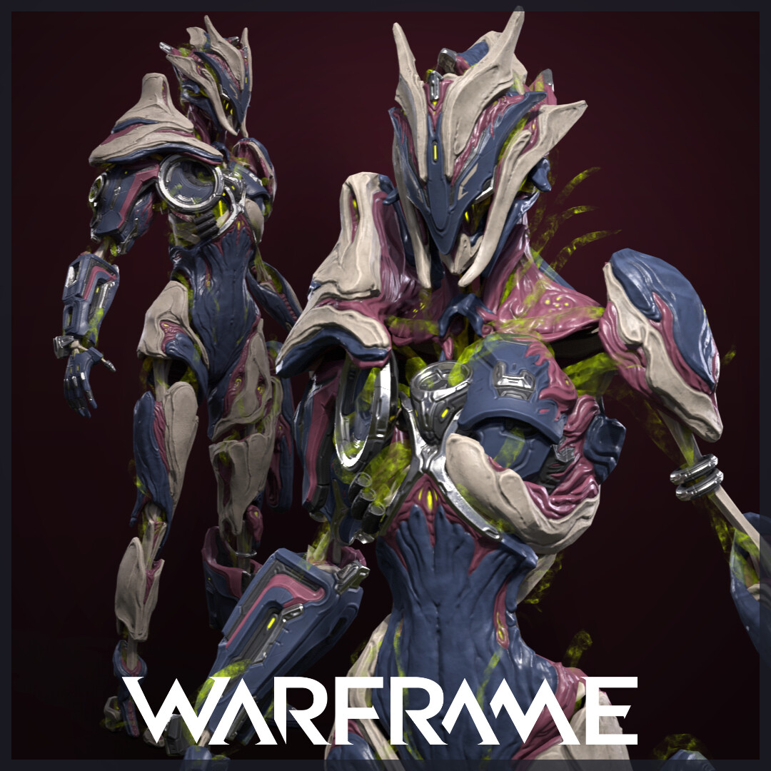 ArtStation - Xaku Deathea - Warframe Tennogen