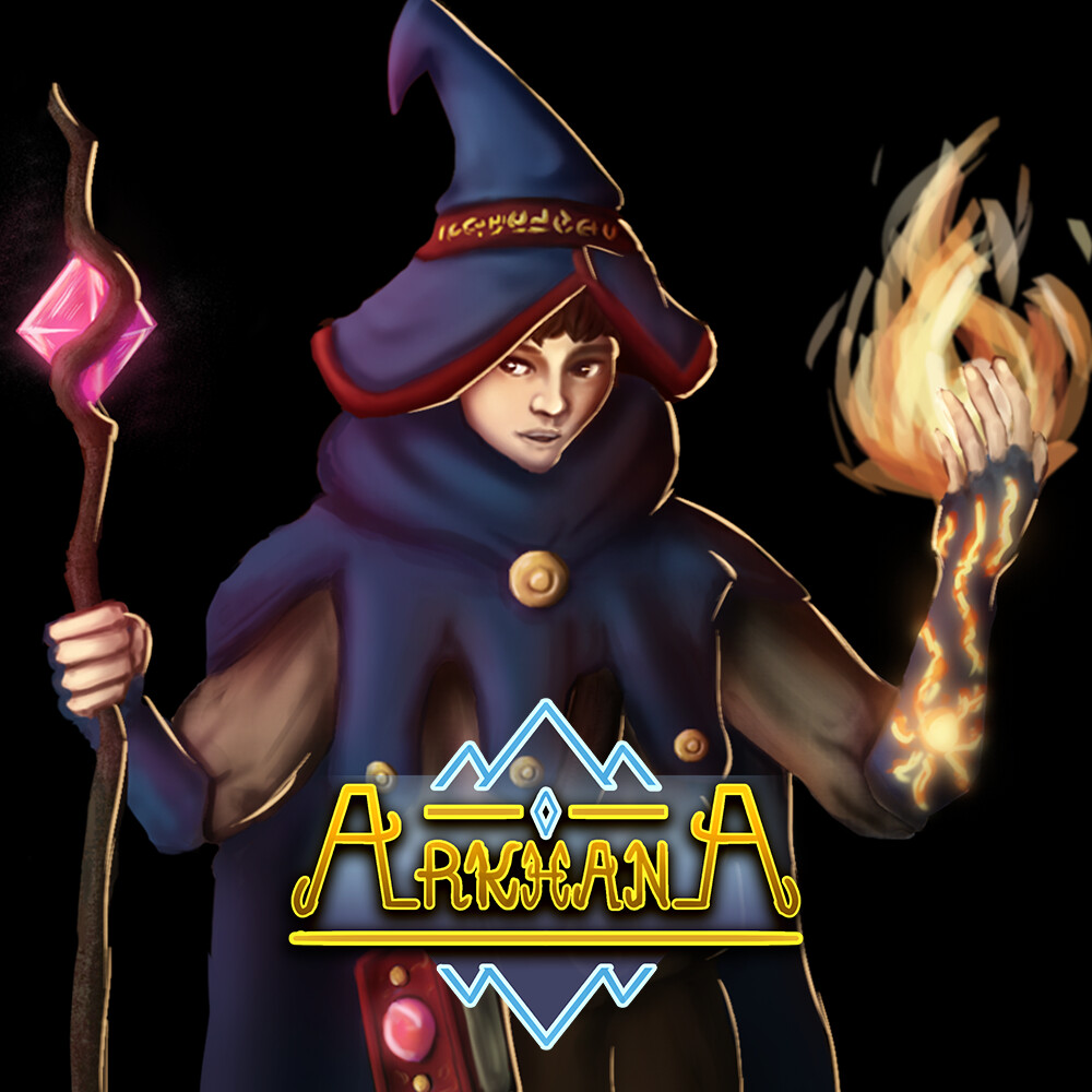 ArtStation Owen, Scholar Key Illustration Arkhana (Personal Project)