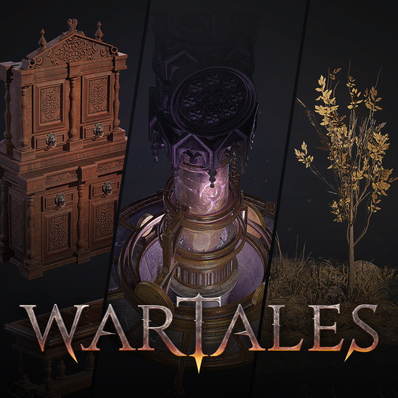 ArtStation Wartales Environment Props