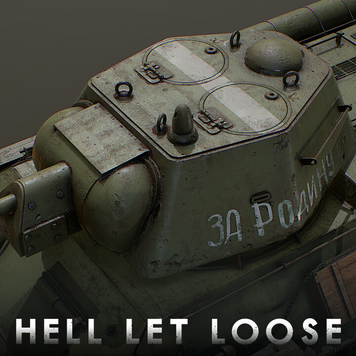 ArtStation - Hell Let Loose - T34-76